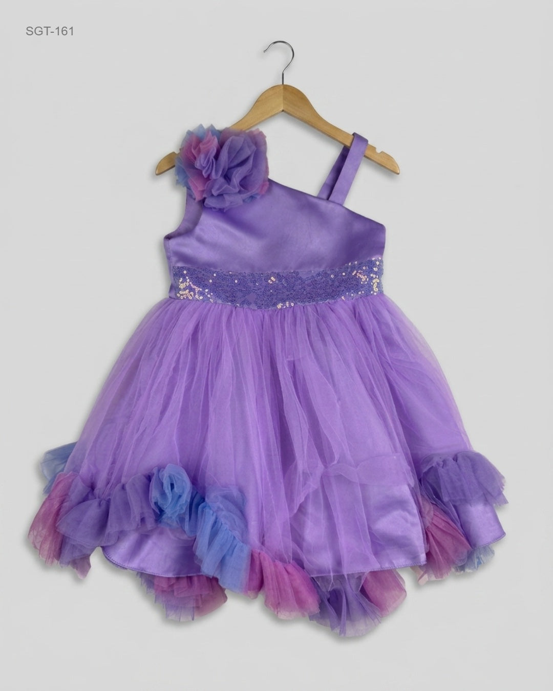 SHEIN (SGT-161) Girls' Tulle Party Dress