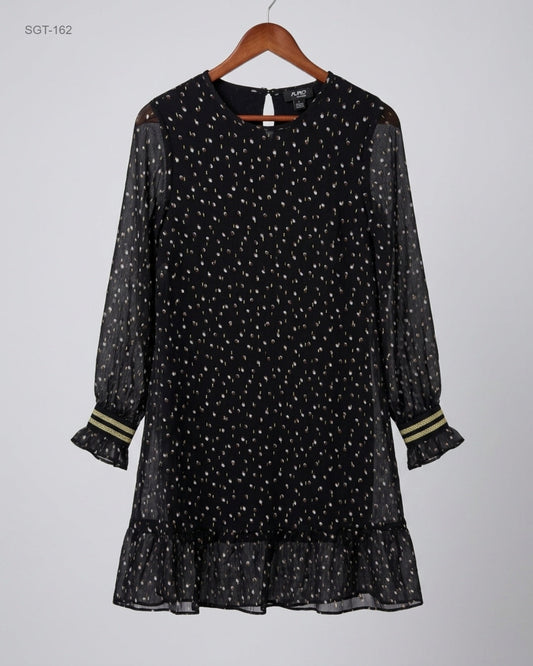Preloved Premium Girls Summer Tops by PETIT, Black Polyester for Girls - OTS Thrift Shop Islamabad Pakistan