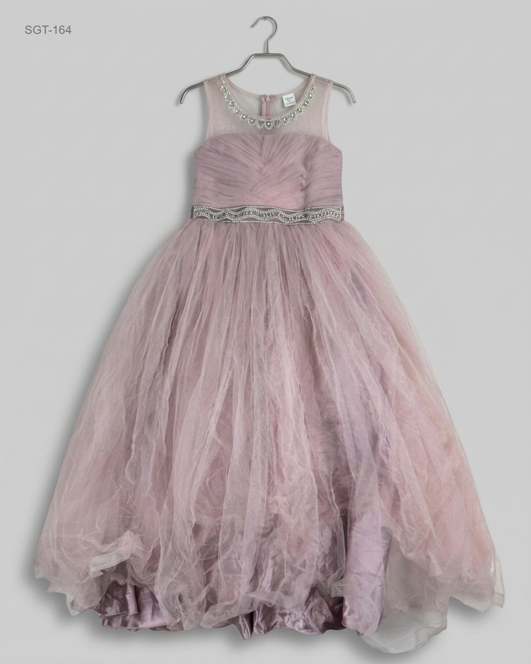 KENT & KIDS (SGT-164) Embellished Tulle Ballgown