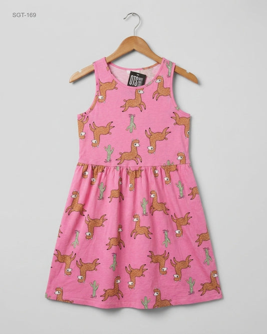 Secondhand Branded Girls Summer Tops by H&M, Pink Cotton fabric, Premium condition, for Girls - Online Thrift Shop Peshawar Pakistan