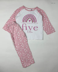 CUT LABEL Pink Girls Summer Suit (Shirt & Trouser) (SGT-29)
