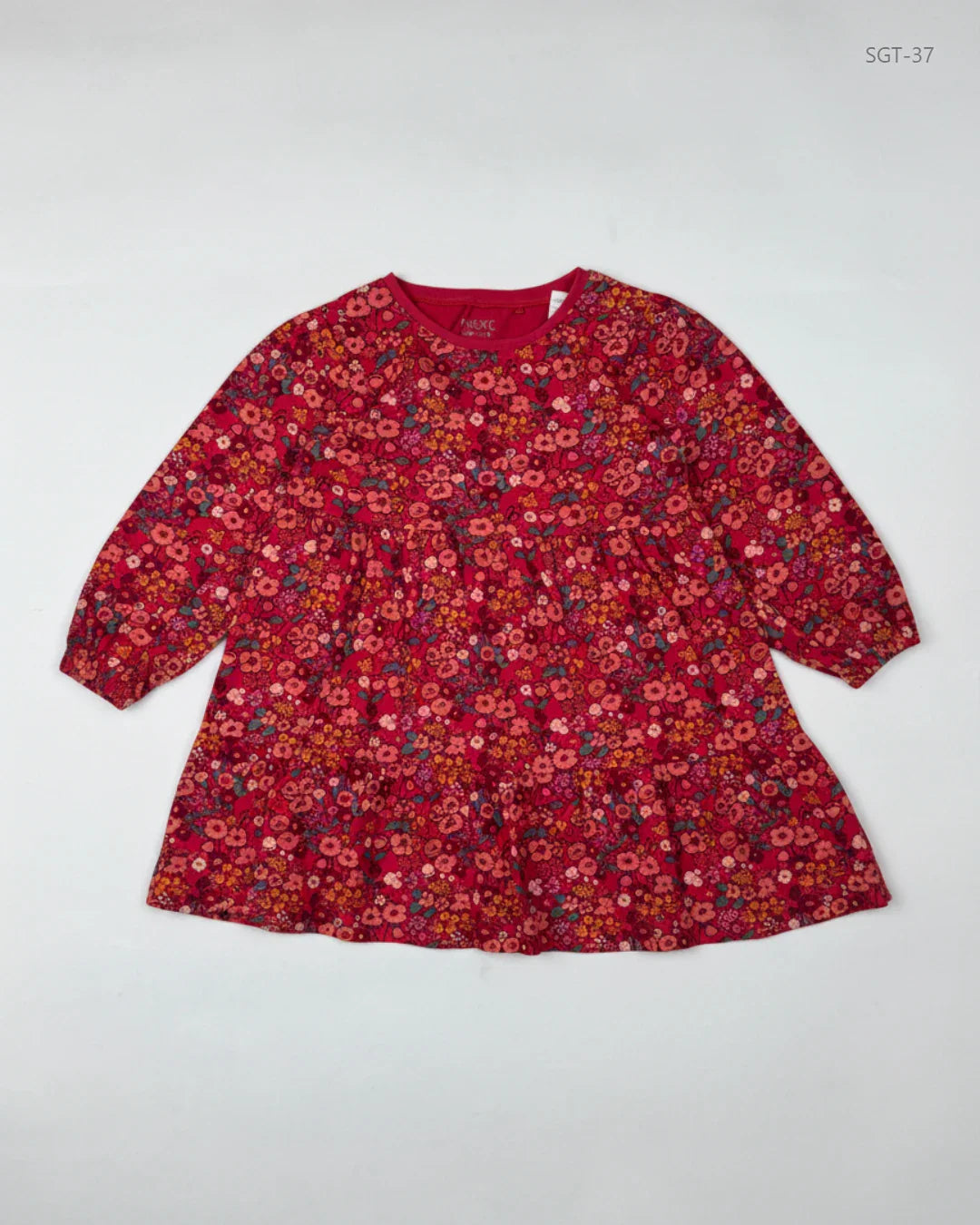 Preloved Premium Girls Summer Tops by Next, Red Cotton for Girls - OTS Thrift Shop Peshawar Pakistan