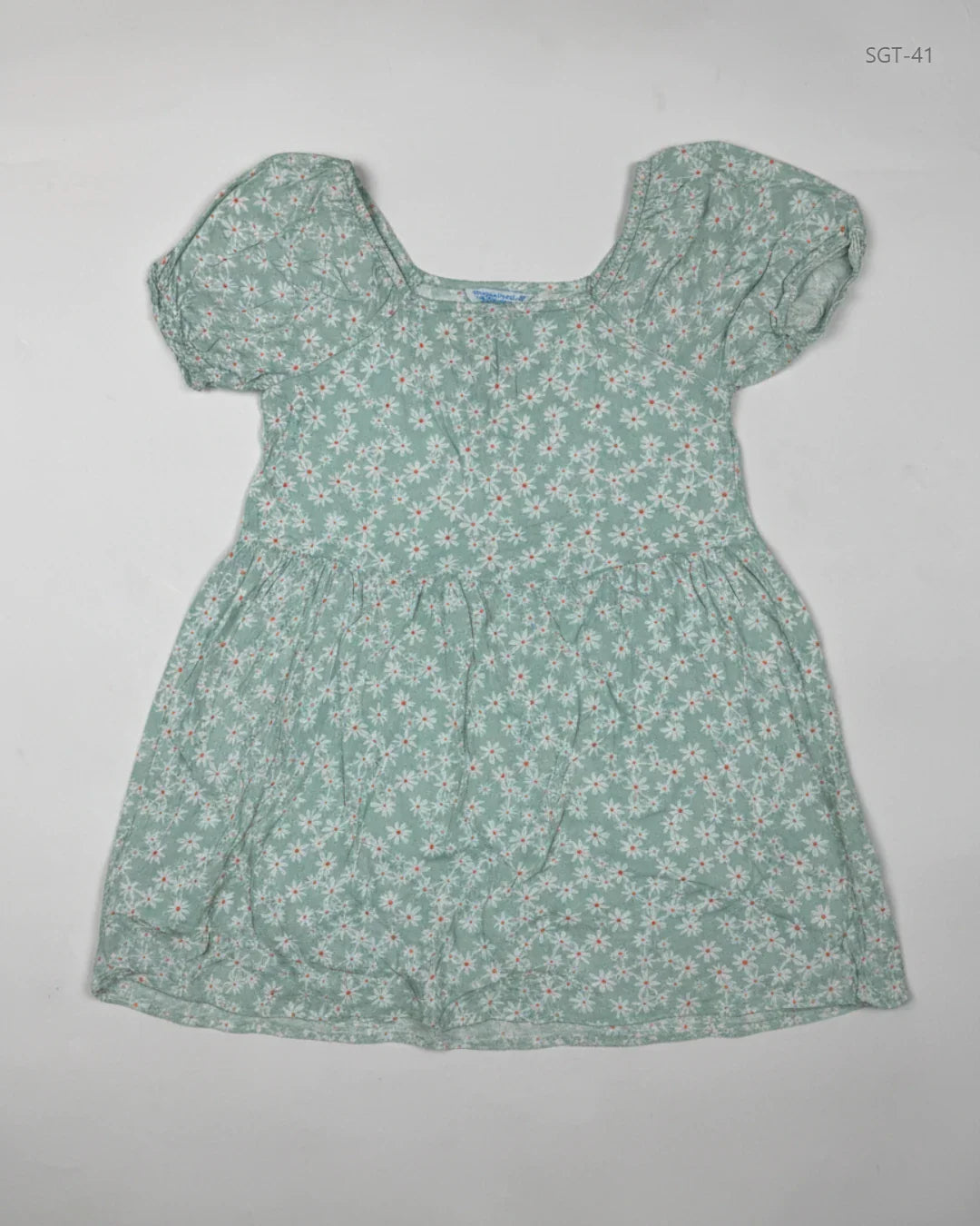 PRIMARK Mint Cream Girls Summer Tops (SGT-41)