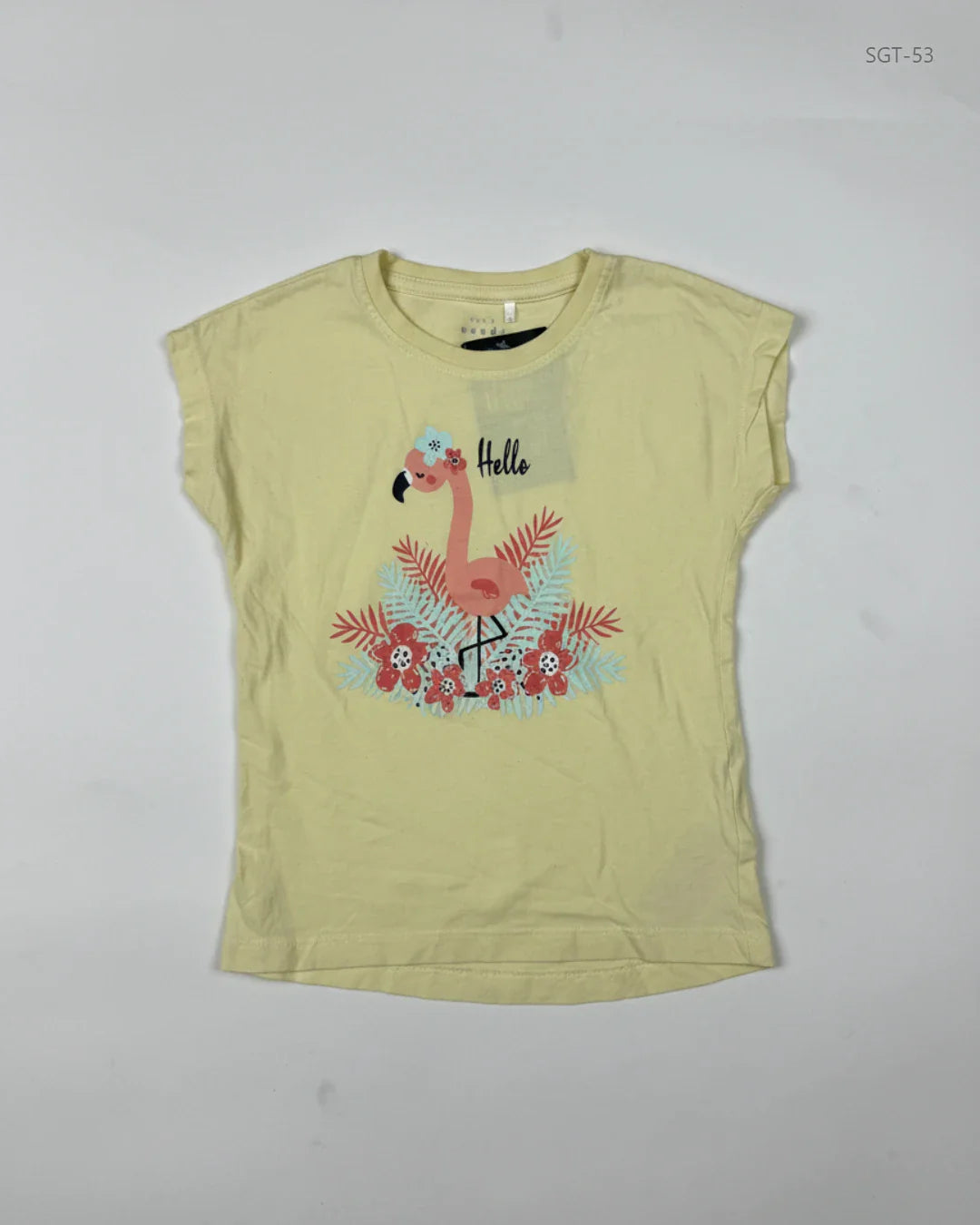 CUT LABEL Yellow Girls Summer Tops (SGT-53)