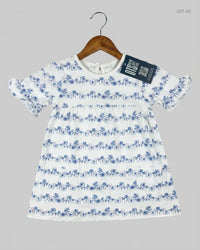 GEORGE (SGT-65) White Girls Summer Tops
