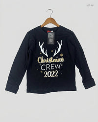 KIDS (SGT-68) Black Girls Summer Tops