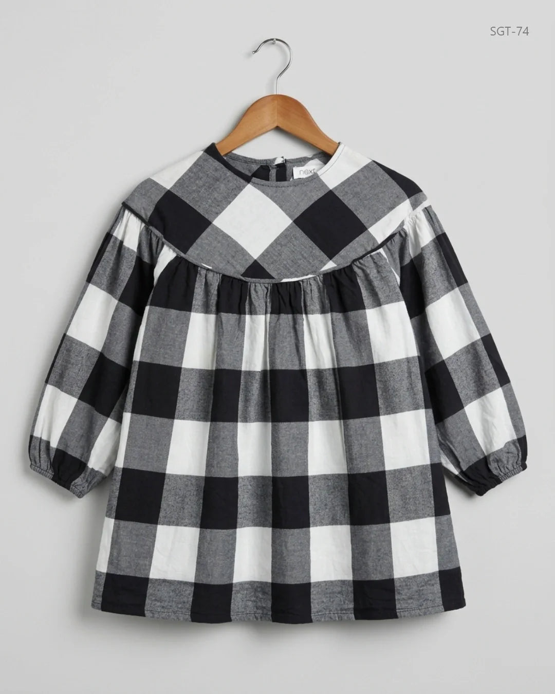 Girls Summer Tops | Next | Preloved Branded | Black & White Cotton | Premium | OTS Thrift Store Karachi Pakistan