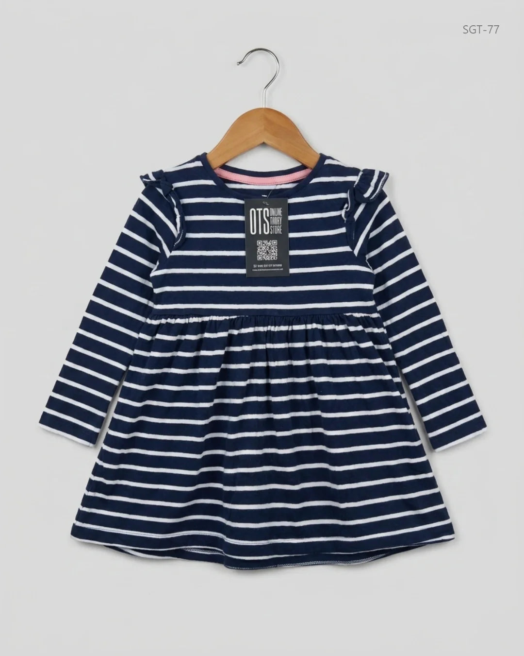 Premium Condition Girls Summer Tops | Preloved F&F | Blue Cotton | Thrift Shop for Girls Peshawar Pakistan | OTS