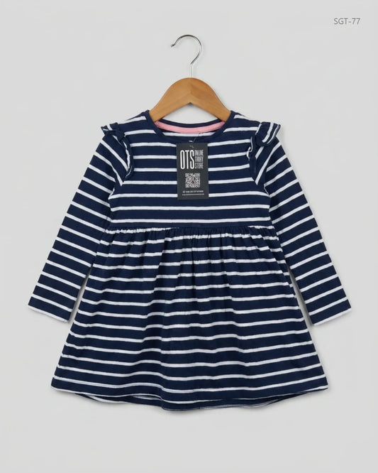 Premium Condition Girls Summer Tops | Preloved F&F | Blue Cotton | Thrift Shop for Girls Peshawar Pakistan | OTS