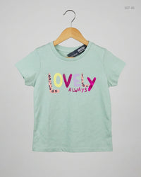 STUDIO (SGT-85) Green Girls Summer Tops