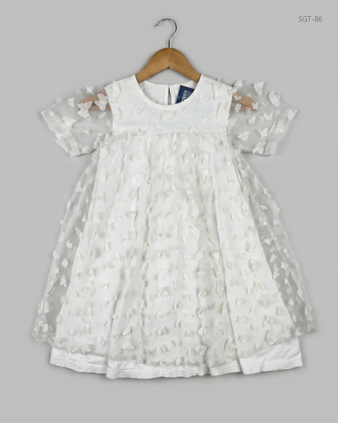 Shop Premium Girls Summer Tops by Next | Preloved Branded Clothes | White Polyester | Girls | OTS Thrift Store Lahore Pakistan