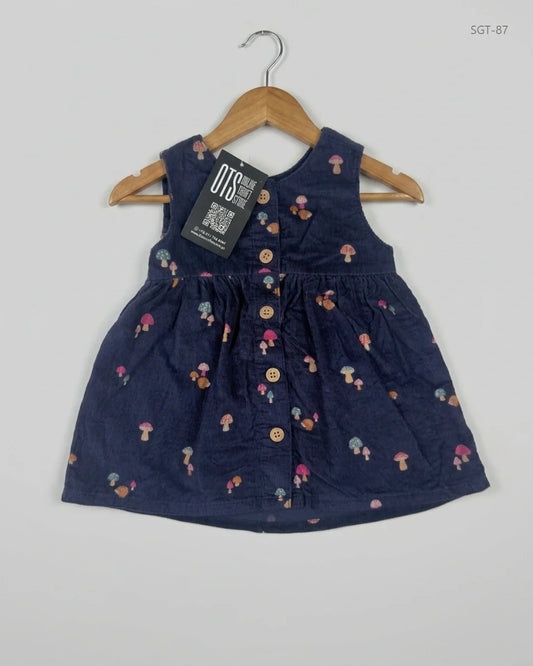 Girls Summer Tops | F&F | Preloved Branded | Blue Cotton | Premium | OTS Thrift Store Karachi Pakistan