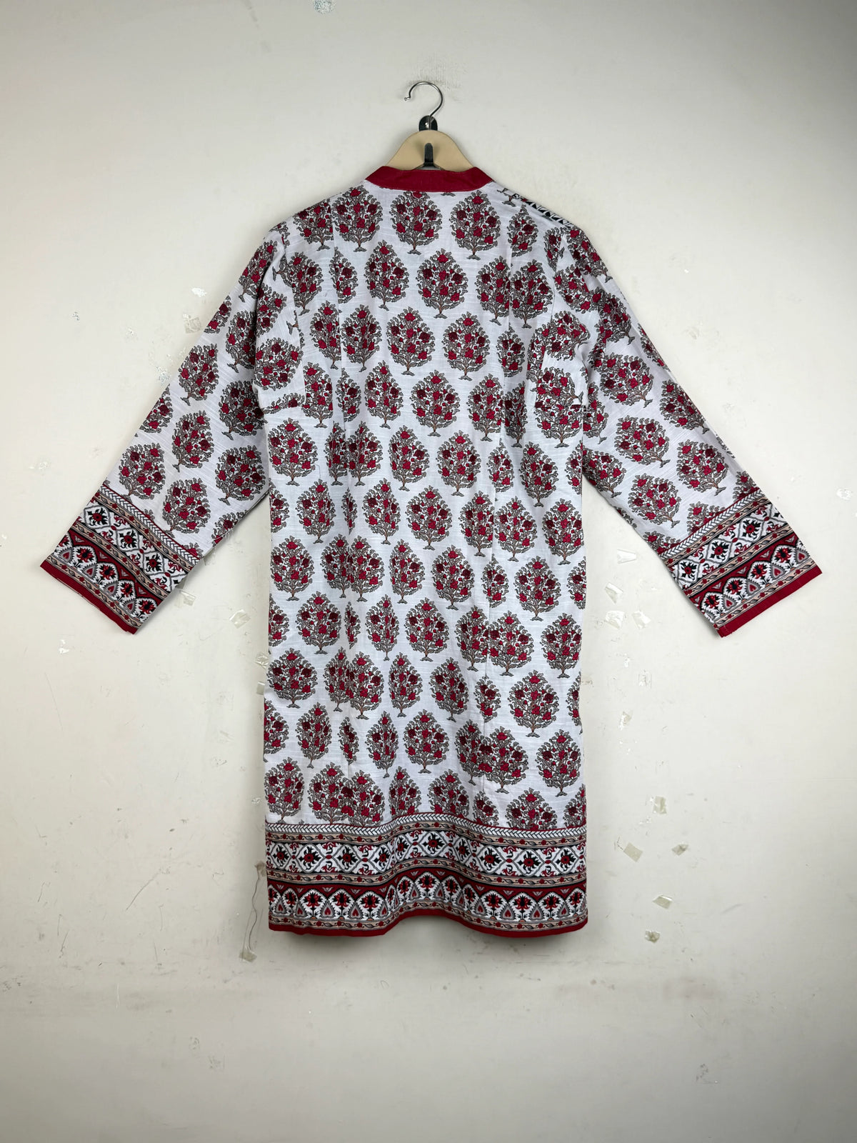 KHAADI Red Summer Kurti (SK-100)
