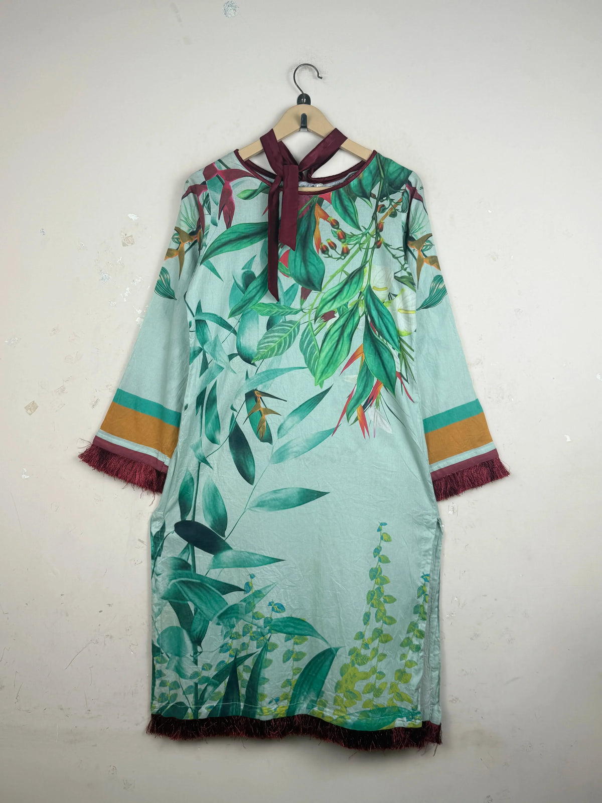 CUT LABEL Green Summer Kurti (SK-102)