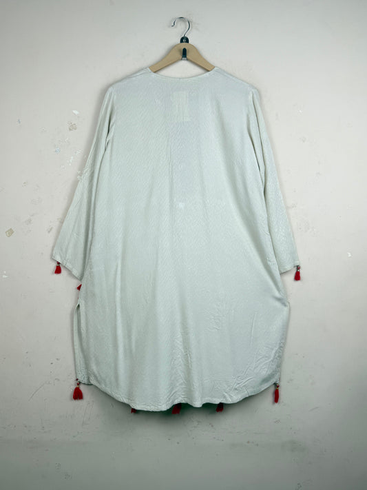 Order CUT LABEL Summer Kurti in Beige Lilen for Womens - Premium at Online Thrift Store Pakistan (SK-103)