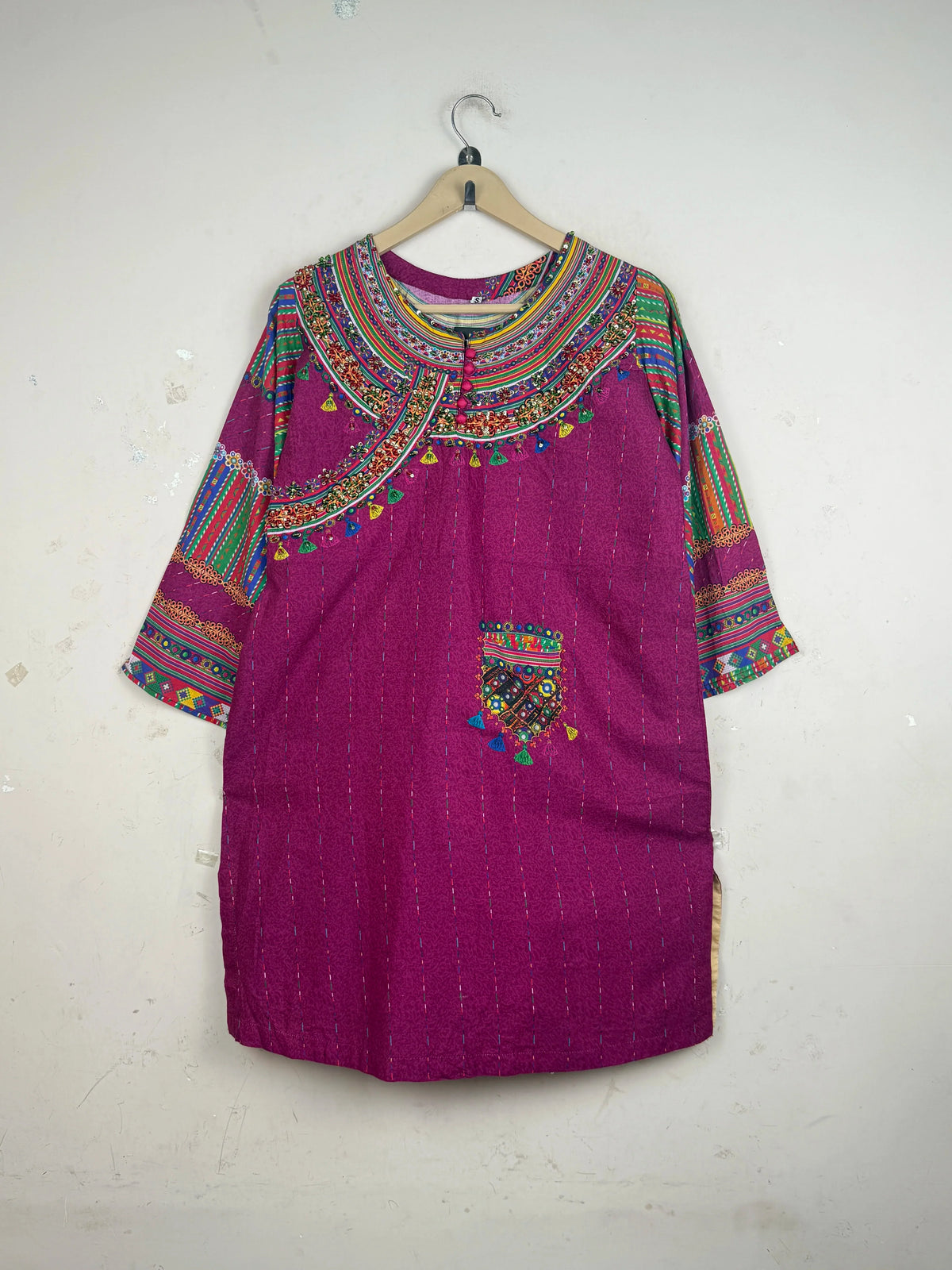 UNKNOWN Pink Summer Kurti (SK-104)