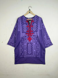 KHAADI Purple Summer Kurti (SK-106)