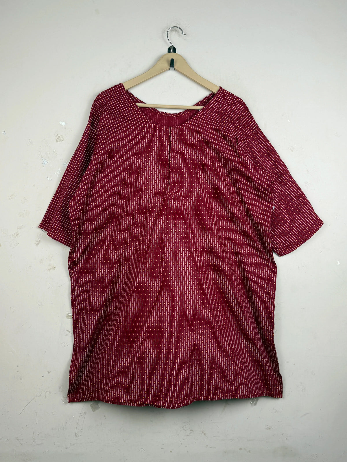 CUT LABEL Maroon Summer Kurti (SK-109)