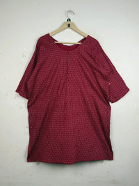 CUT LABEL Maroon Summer Kurti (SK-109)