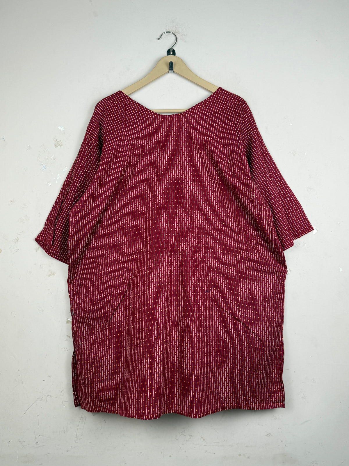 CUT LABEL Maroon Summer Kurti (SK-109)