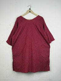 CUT LABEL Maroon Summer Kurti (SK-109)