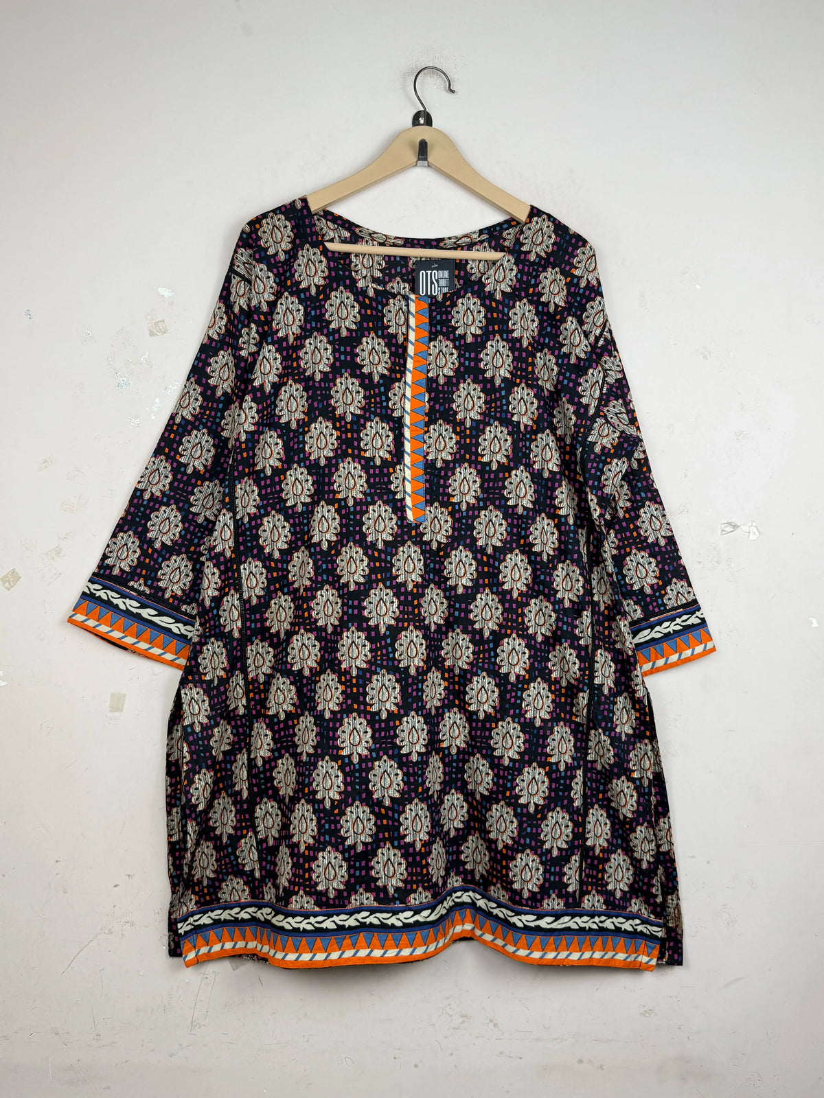 UNKNOWN Black Summer Kurti (SK-112)