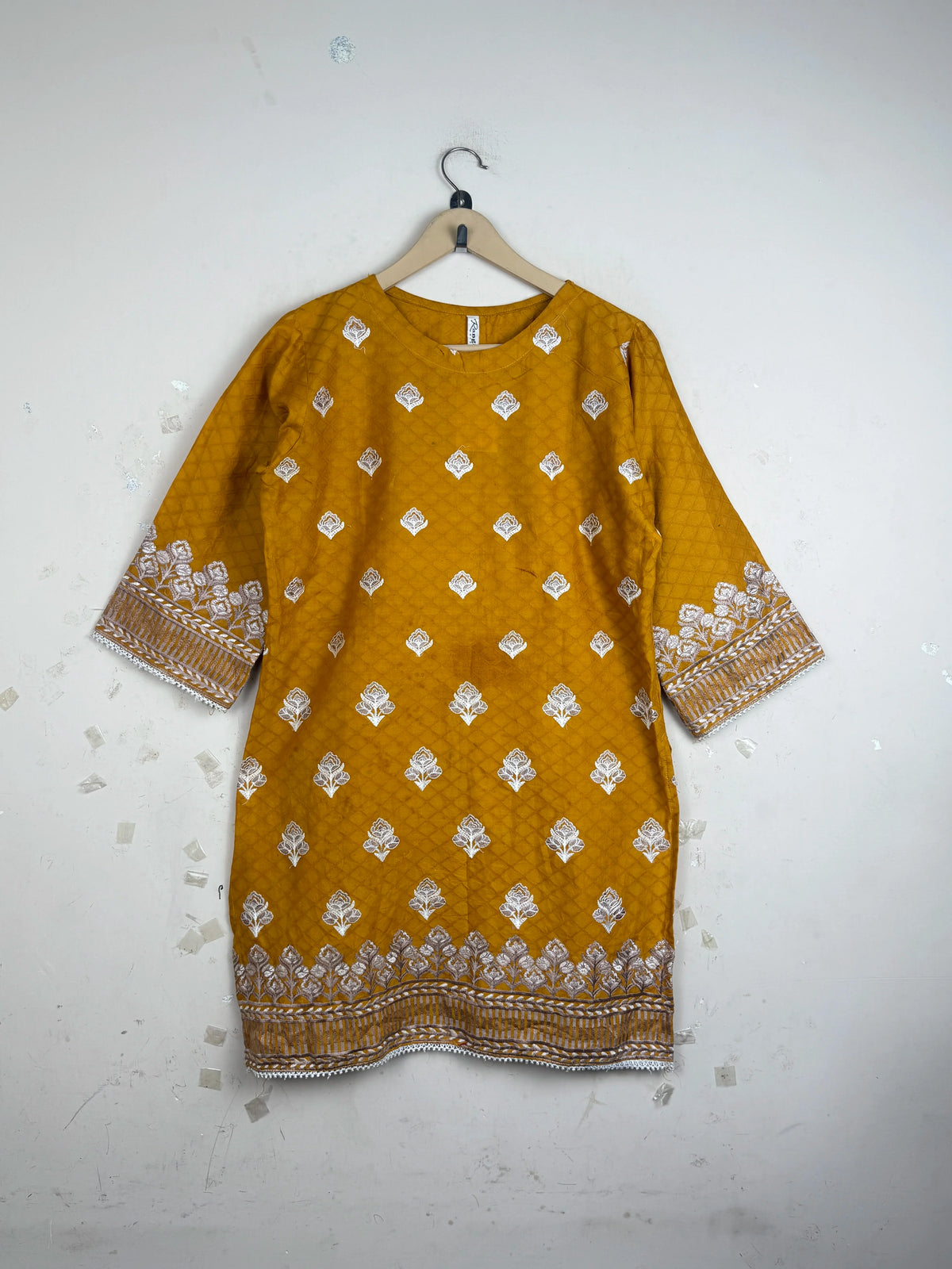 RANGOLI Mustered Summer Kurti (SK-117)