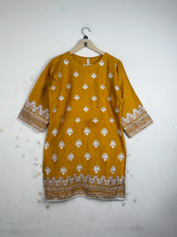 RANGOLI Mustered Summer Kurti (SK-117)
