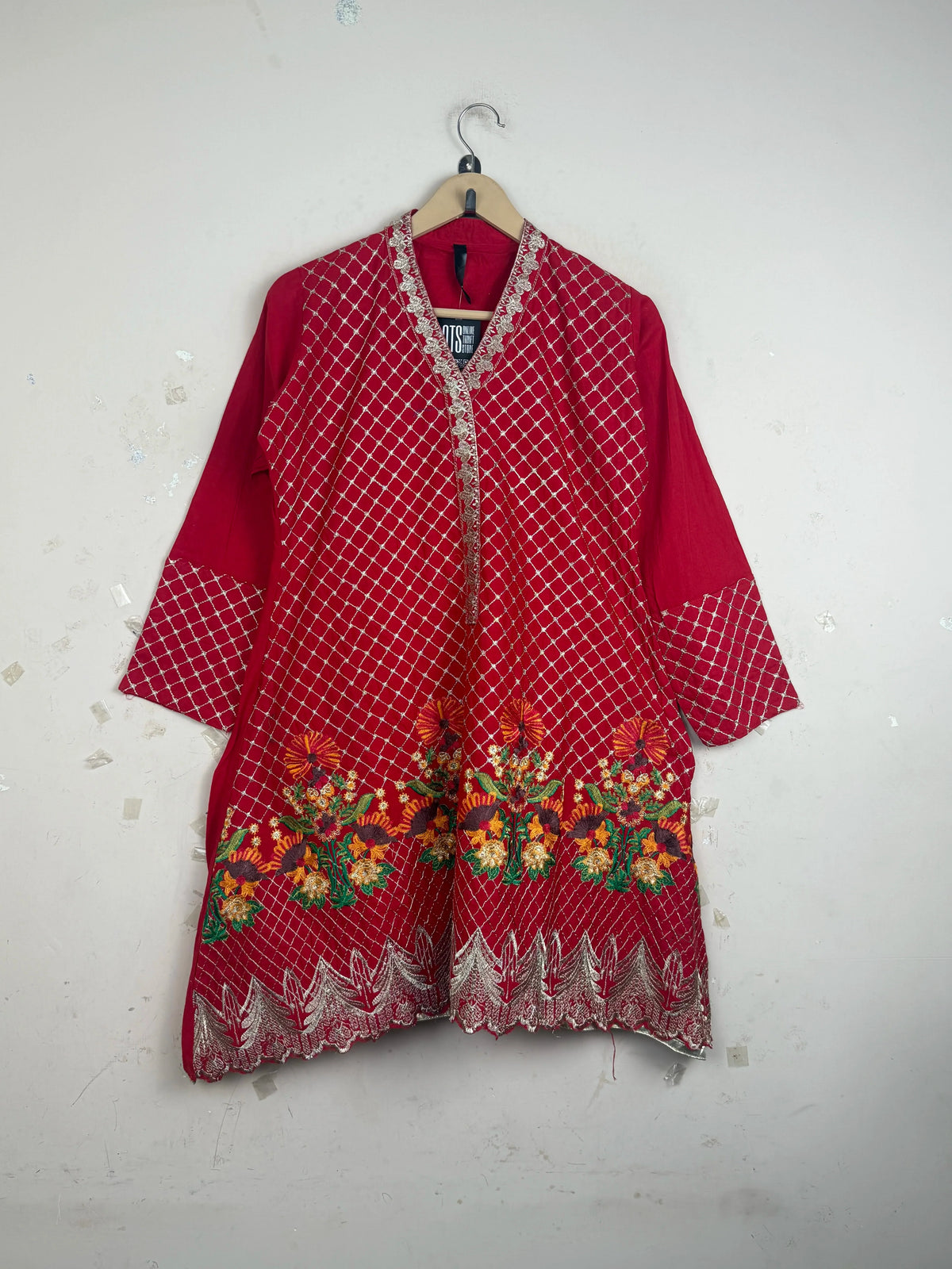 STAR CLUB Red Summer Kurti (SK-118)