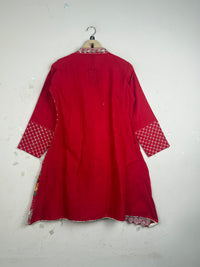 STAR CLUB Red Summer Kurti (SK-118)