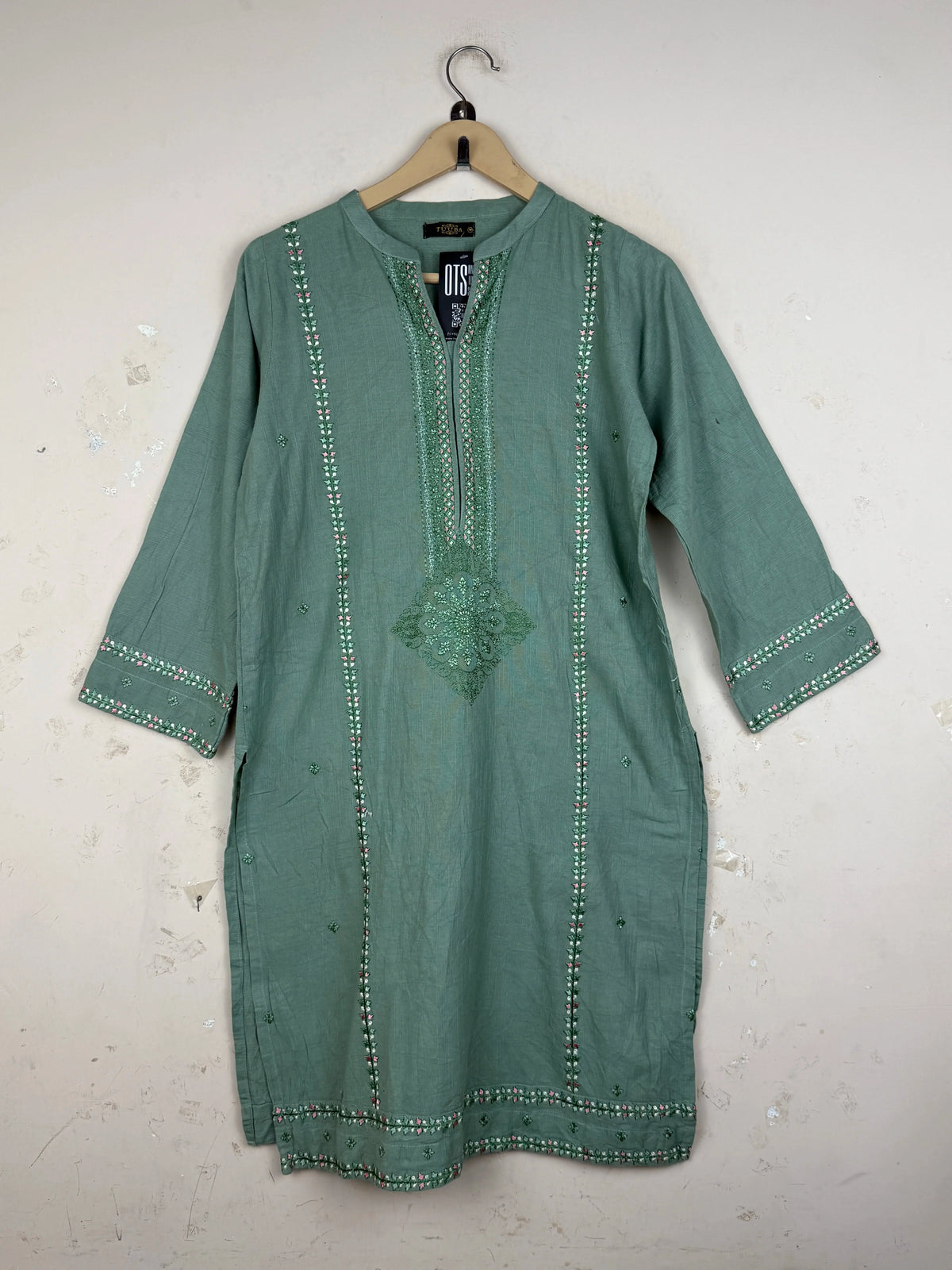 TUUBA Green Summer Kurti (SK-125)