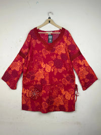 TAILLISSIME Maroon Summer Kurti (SK-126)