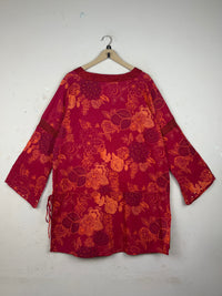TAILLISSIME Maroon Summer Kurti (SK-126)