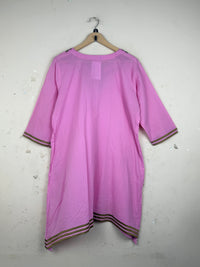 ANKORA FASHION Pink Summer Kurti (SK-131)