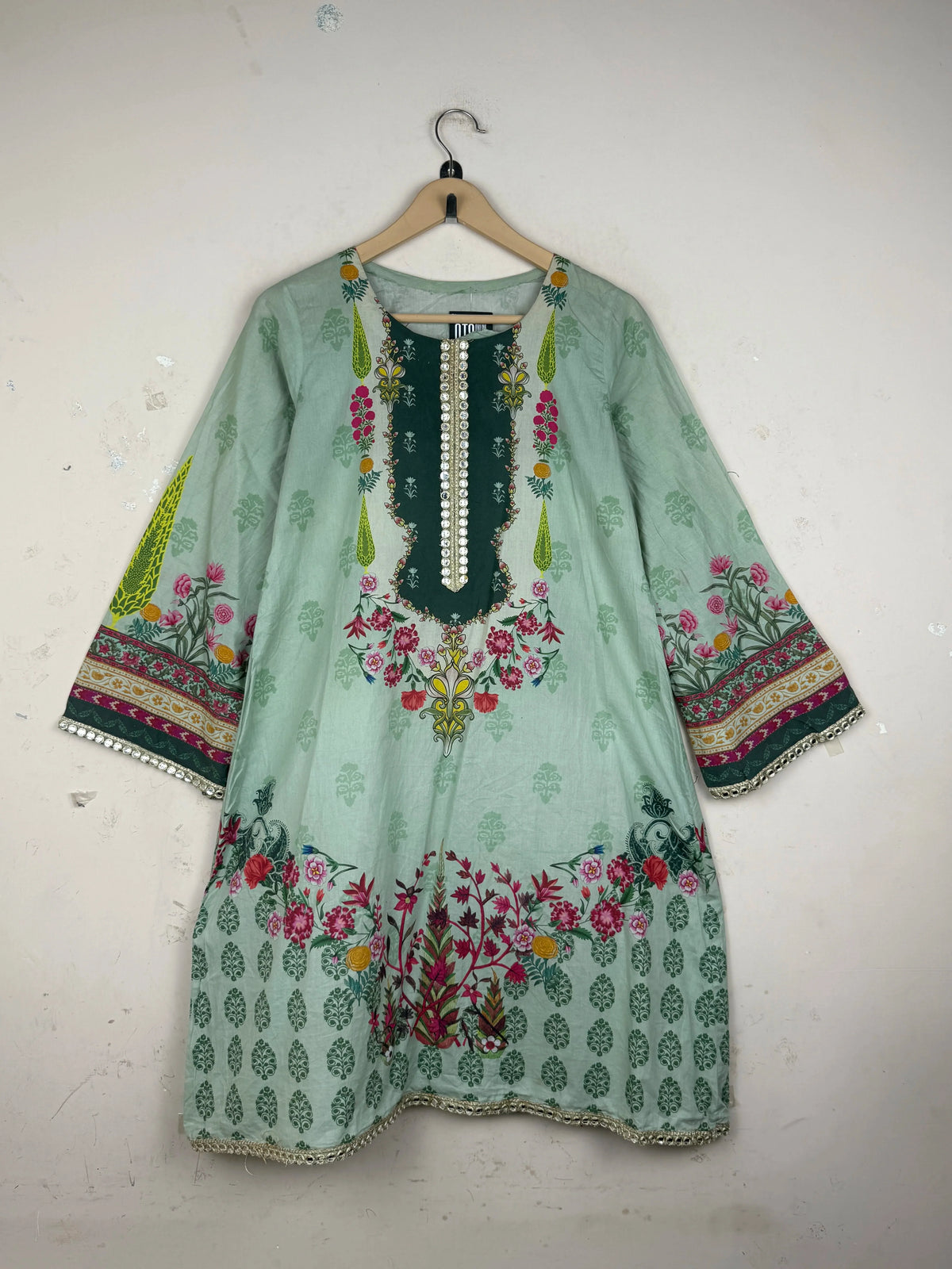 UNKNOWN Pistachio Summer Kurti (SK-134)