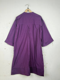 ETHNIC Dark Purple Summer Kurti (SK-139)
