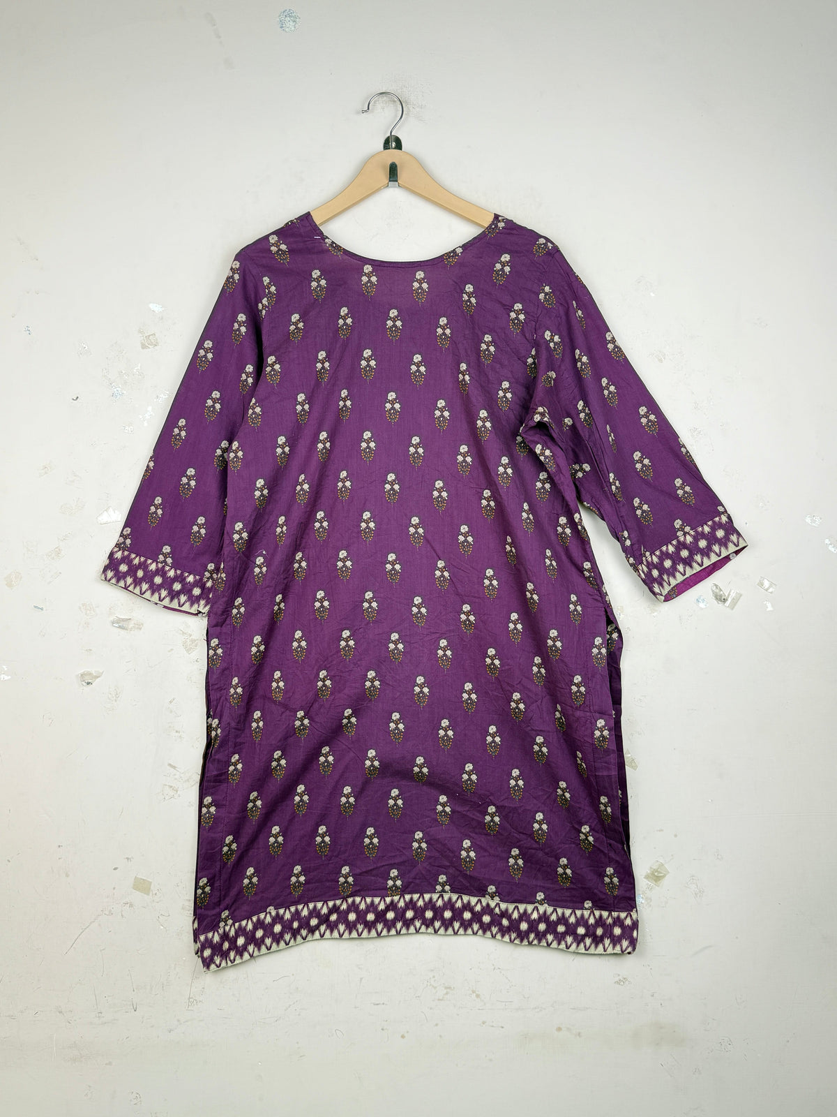 CUT LABEL Purple Summer Kurti (SK-148)