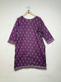 CUT LABEL Purple Summer Kurti (SK-148)