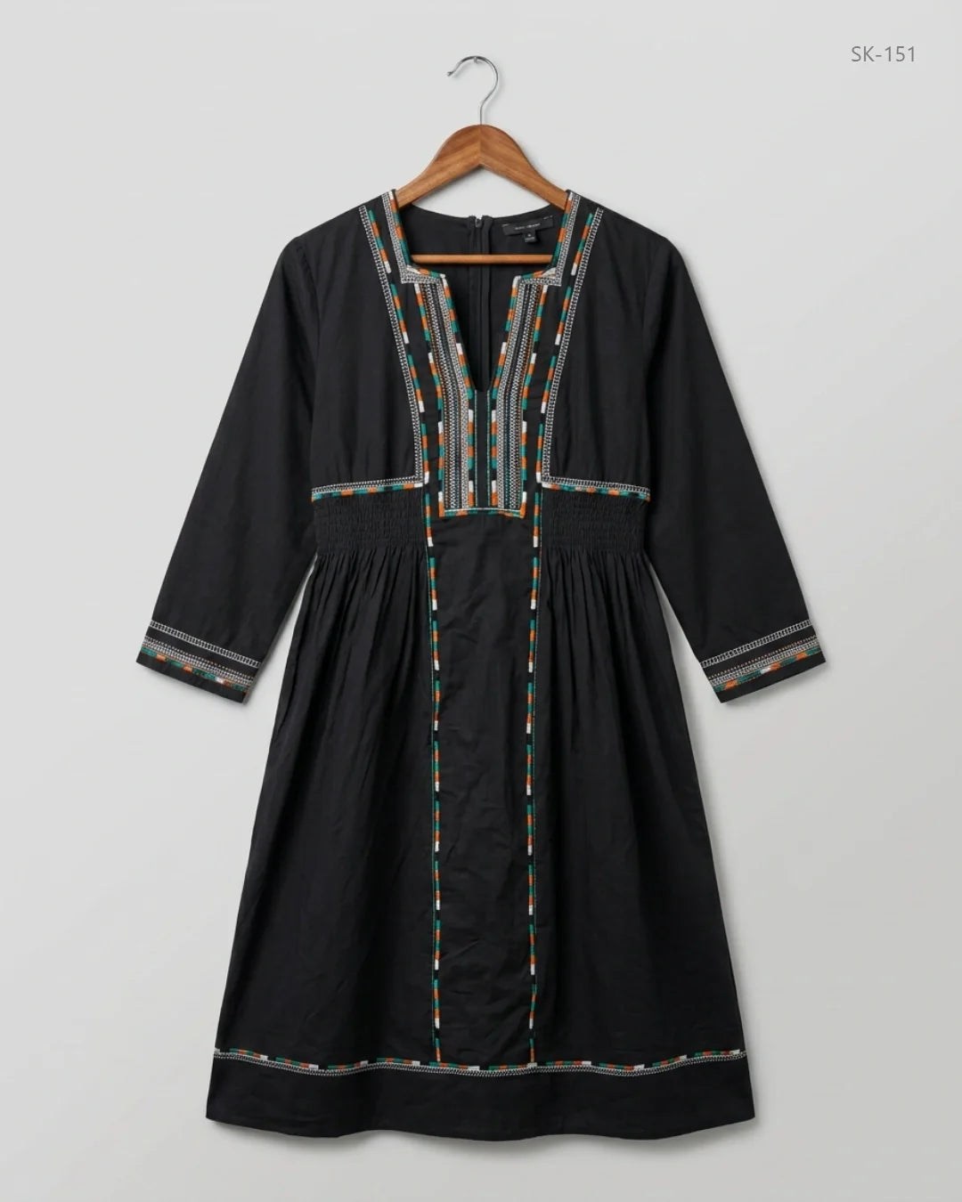 Premium Condition Summer Kurti | Preloved WEEKEND | Black Cotton | Thrift Shop for Womens Karachi Pakistan | OTS