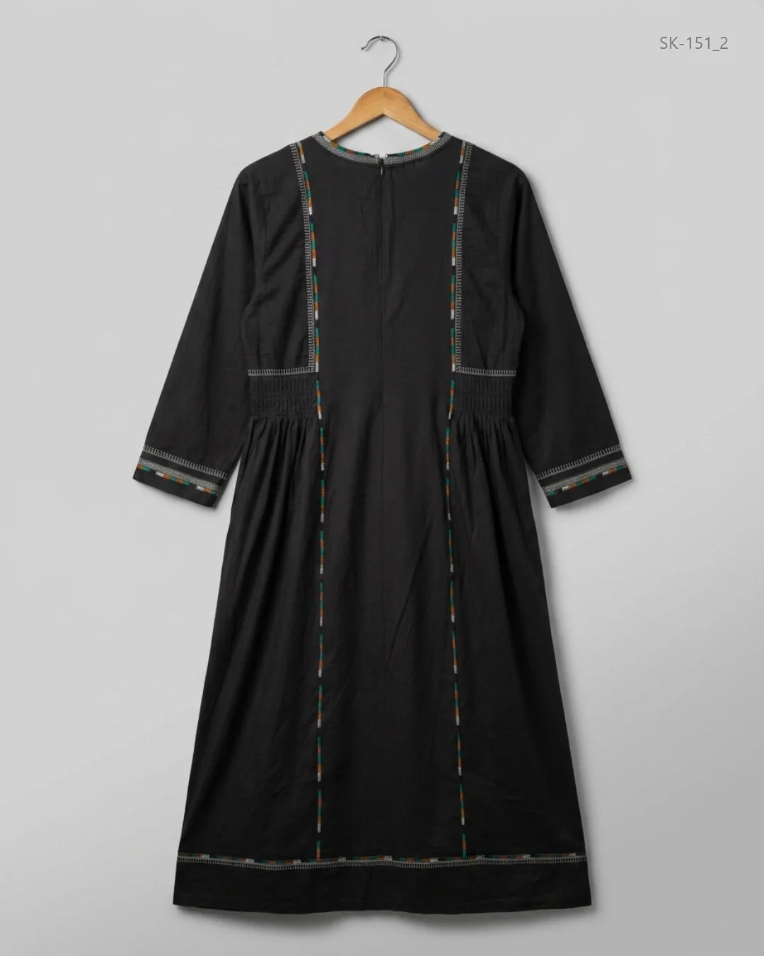Buy Premium Summer Kurti in Black Cotton by WEEKEND for Womens | OTS Thrift Store Pakistan