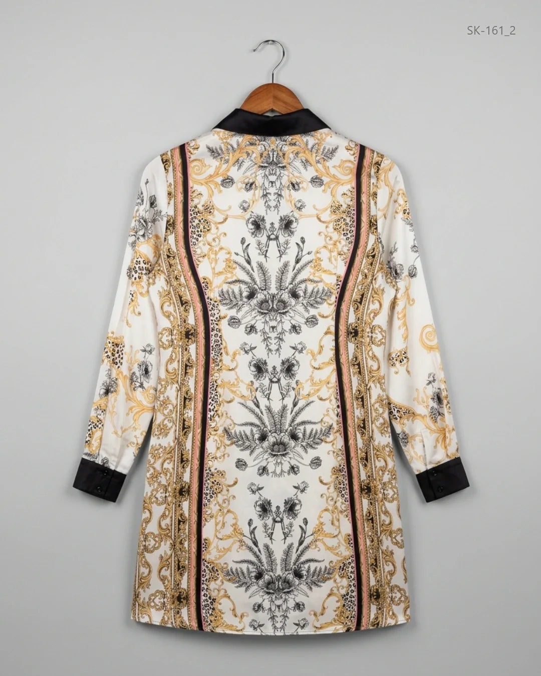 Shop Premium Condition Multi Silk Summer Kurti by Next for Womens at OTS - Online Thrift Store Pakistan (SK-161)