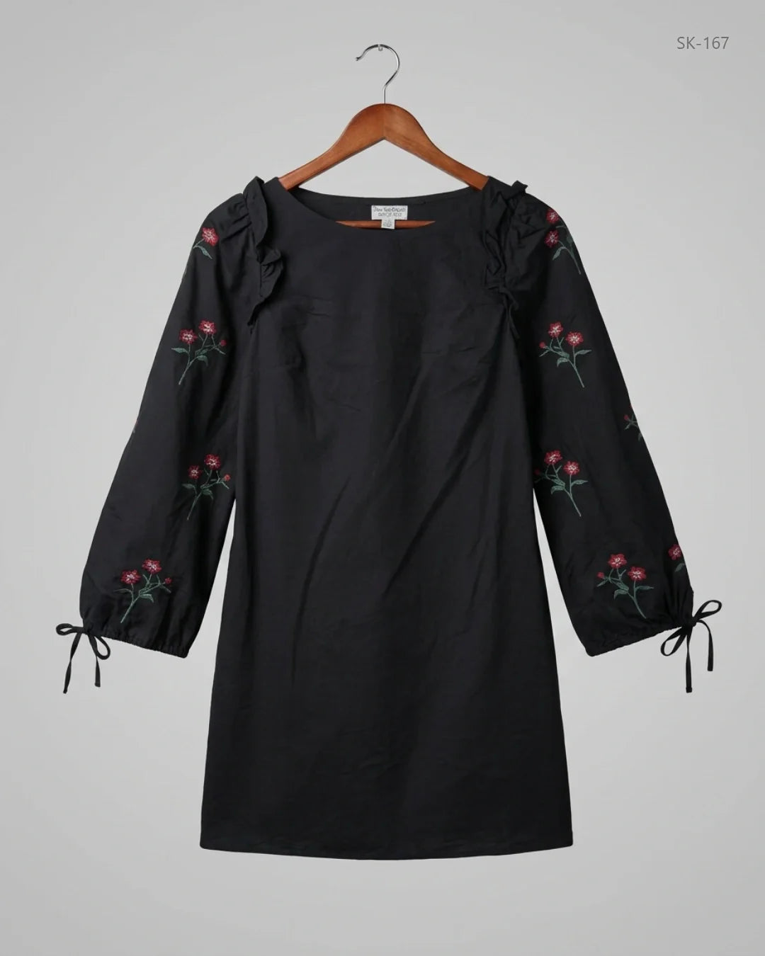 UK Imported secondhand Summer Kurti - Miss Selfridge brand, Black Cotton, Premium condition, for Womens - Online Thrift Store Lahore Pakistan