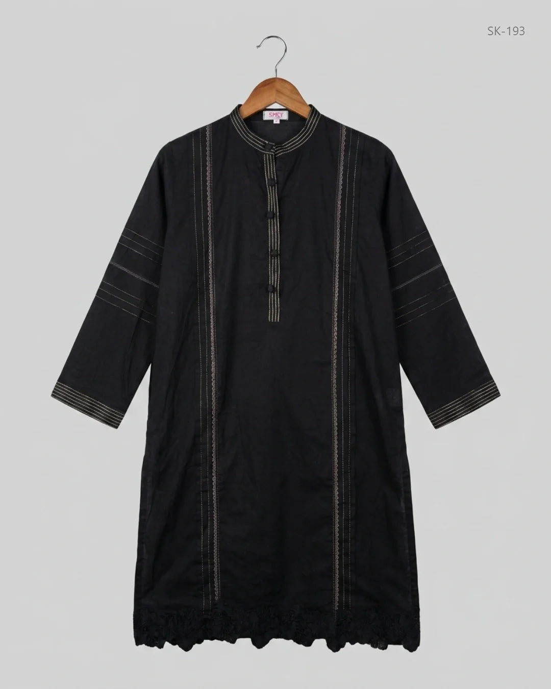 Premium Condition Summer Kurti | Preloved STYLO | Black Lawn | Thrift Shop for Womens Karachi Pakistan | OTS