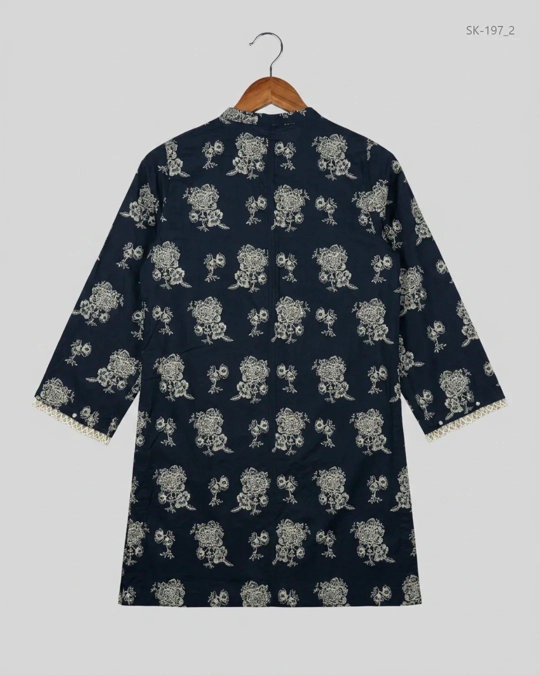 KHAADI (SK-197) Black Summer Kurti
