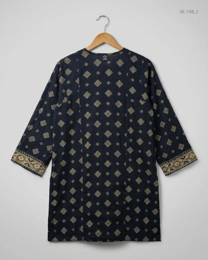 Buy Excellent Summer Kurti in Black Cotton by SAPPHIRE for Womens | OTS Thrift Store Pakistan