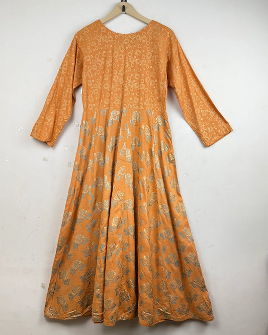 Order MAHIR Summer Kurti in Orange ARABIAN LAWN for - Excellent at Online Thrift Store Pakistan (SK-19)