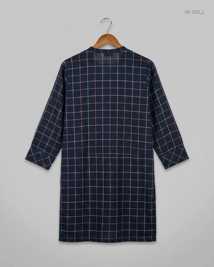 Preloved Summer Kurti by LIMELIGHT in Black Cotton for Womens - Good Condition | OTS Pakistan (SK-200)