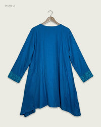 CUT LABEL (SK-209) Embroidered Tunic (Kurti)