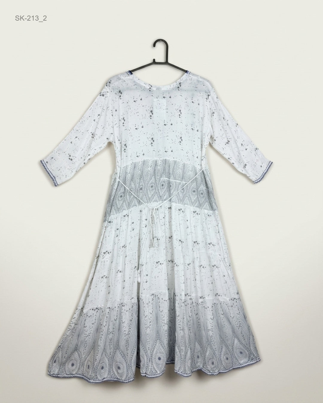 CUT LABEL (SK-213) Tiered Maxi Dress