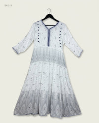 CUT LABEL (SK-213) Tiered Maxi Dress